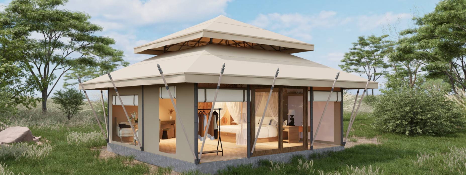 大同区户外野奢帐篷